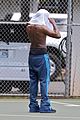 kanye-shirtless