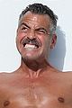 clooney-shirtless