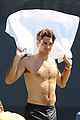 federer-shirtless