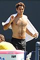 federer-shirtless