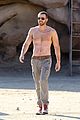 evans-shirtless