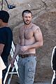 evans-shirtless