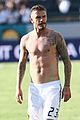 beckham-shirtless