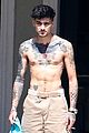 zayn-shirtless