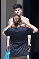 zayn-shirtless