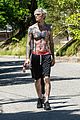 mgk-shirtless