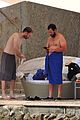 sandler-shirtless