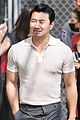 simu-liu-arrives-at-jimmy-kimmel-good-will-hunting-audition