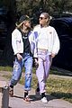 kristen-stewart-dylan-meyer-laughing-matching-outfits