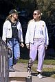 kristen-stewart-dylan-meyer-laughing-matching-outfits