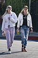 kristen-stewart-dylan-meyer-laughing-matching-outfits