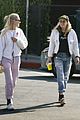kristen-stewart-dylan-meyer-laughing-matching-outfits