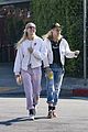kristen-stewart-dylan-meyer-laughing-matching-outfits