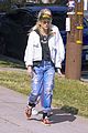 kristen-stewart-dylan-meyer-laughing-matching-outfits