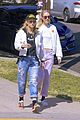 kristen-stewart-dylan-meyer-laughing-matching-outfits