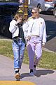 kristen-stewart-dylan-meyer-laughing-matching-outfits