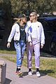 kristen-stewart-dylan-meyer-laughing-matching-outfits