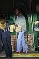 michelle-monoghan-aaron-paul-eating-dinner-spouses-night