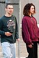 jack-antonoff-maragret-qualley-walking-dog-venice-italy