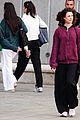 jack-antonoff-maragret-qualley-walking-dog-venice-italy