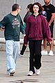 jack-antonoff-maragret-qualley-walking-dog-venice-italy