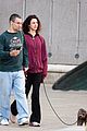 jack-antonoff-maragret-qualley-walking-dog-venice-italy